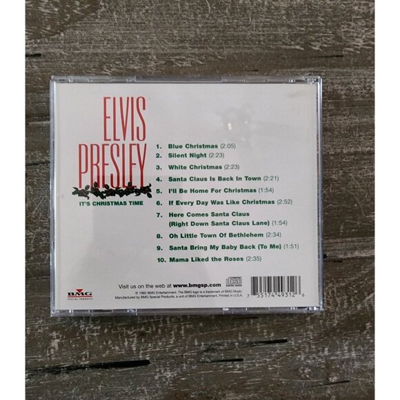 Elvis Presley Christmas CD Set: "Its Christmas Time" & "Blue Christmas" - Picture 4 of 9
